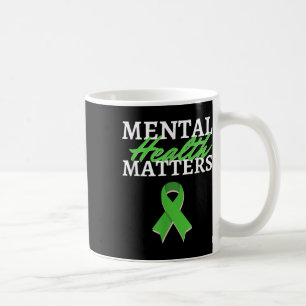 Bewusstsein für psychische Gesundheit, psychische Kaffeetasse