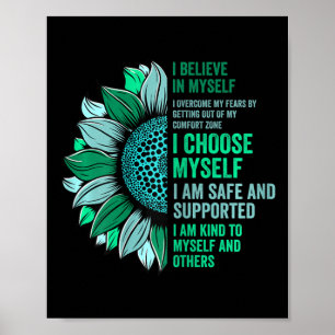 Bewusstsein für psychische Gesundheit - Schluss mi Poster