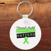Bewusstsein für psychische Gesundheit Schlüsselanhänger (Vorderseite)