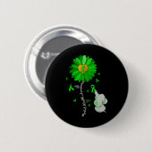 Bewusstsein für psychische Gesundheit Sonnenblumen Button (Vorne & Hinten)