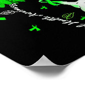 Bewusstsein für psychische Gesundheit Sonnenblumen Poster (Ecke)