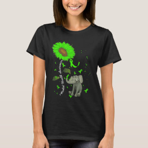 Bewusstsein für psychische Gesundheit Sonnenblumen T-Shirt