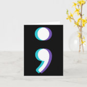 Bewusstsein für psychische Gesundheit - Suizidpräv Karte (Gelbe Blume)