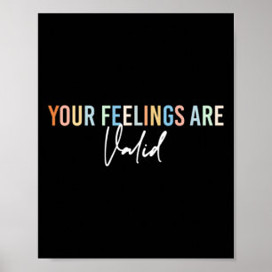 Bewusstsein für psychische Gesundheit Unterstützun Poster