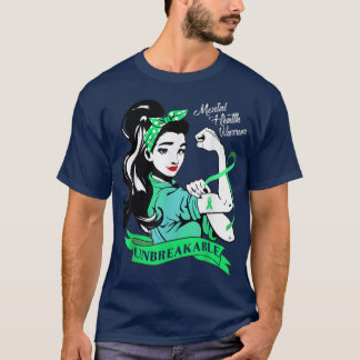 Bewusstsein für psychische Gesundheit - Unzerbrech T-Shirt