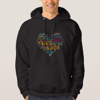 Bewusstsein für psychische Gesundheit verleiht Dep Hoodie