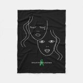 Bewusstsein für Störungen Fleecedecke (Vorderseite)