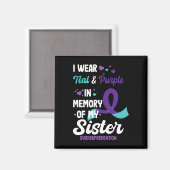 Bewusstsein für Suizidprävention im Gedächtnis der Magnet (Vorderseite/Rückseite)