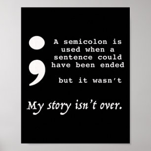 Bewusstsein für Suizidprävention Poster