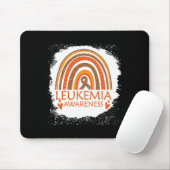 Bewusstsein gebleicht Regenbogen Orange Ribbon Män Mousepad (Mit Mouse)