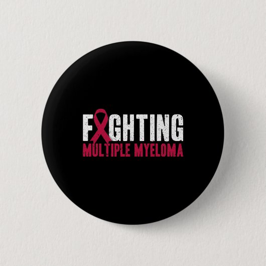 Bewusstsein gegen Multiples Myelom Unterstützung  Button (Vorderseite)