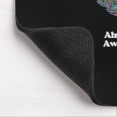 Bewusstsein Gehirndemenz Word Cloud Mousepad (Ecke)
