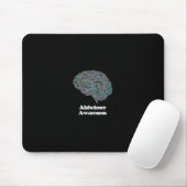 Bewusstsein Gehirndemenz Word Cloud Mousepad (Mit Mouse)