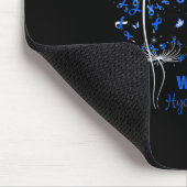Bewusstsein Glaube Hoffnung Liebe Dandelion Mousepad (Ecke)