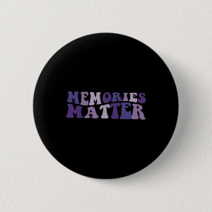 Bewusstsein Groovy Erinnerungen Problem Lila Krieg Button