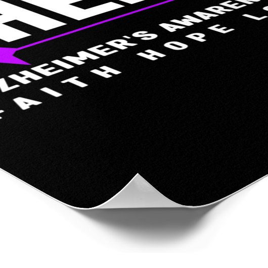 Bewusstsein - Helden Heimer's Awareness Poster (Ecke)