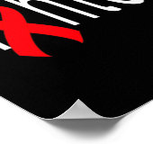 Bewusstsein Herzerkrankung Chd Multiples Myelom Poster (Ecke)