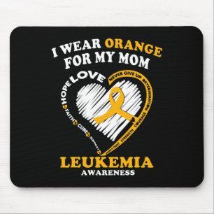 Bewusstsein - Ich trage Orange für meine Mama Mousepad