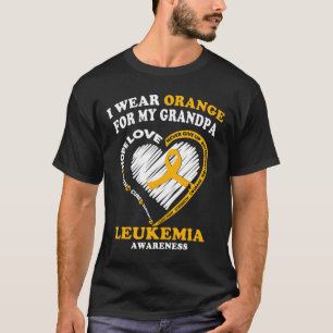 Bewusstsein - Ich trage Orange für meinen Großvate T-Shirt