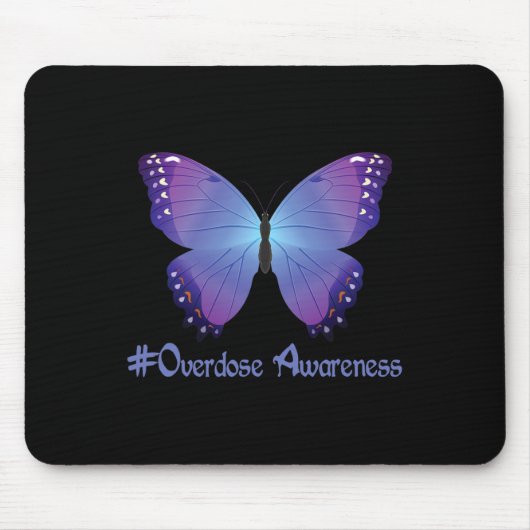 Bewusstsein Lila Rauschgift Erholung Mousepad (Vorne)