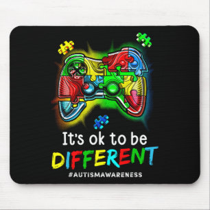 Bewusstsein Männer Kinder Jungs Autismus Video Gam Mousepad