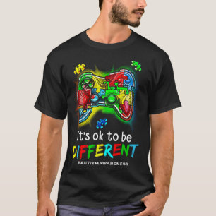 Bewusstsein Männer Kinder Jungs Autismus Video Gam T-Shirt