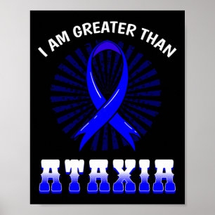 Bewusstsein Neurologisches Zeichen Hemiataxia Blau Poster