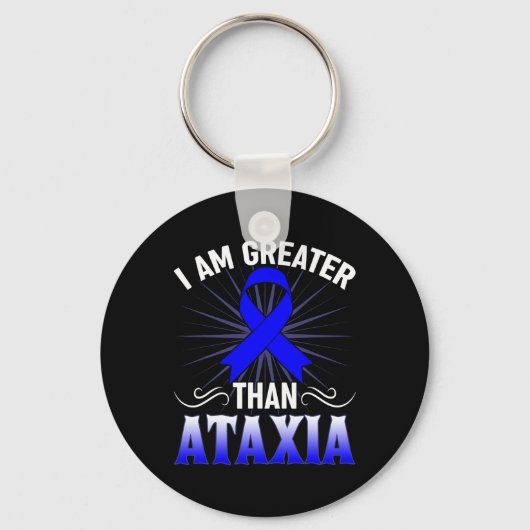 Bewusstsein Neurologisches Zeichen Hemiataxia Blau Schlüsselanhänger (Vorderseite)