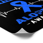 Bewusstsein - Nicht jede Behinderung ist sichtbar Poster (Ecke)