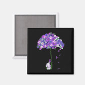 Bewusstsein Niedlicher Elefant, an den ich für Sie Magnet (Vorderseite/Rückseite)