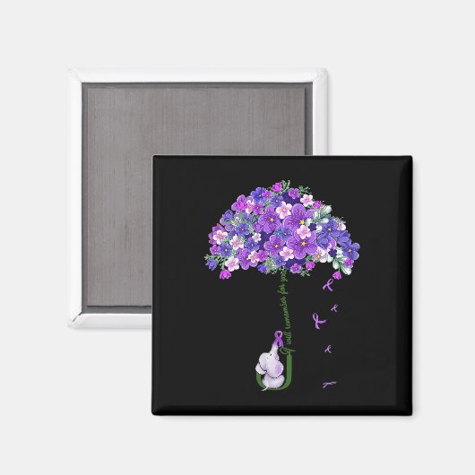 Bewusstsein Niedlicher Elefant, an den ich für Sie Magnet (Vorderseite/Rückseite)