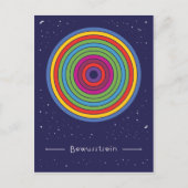 Bewusstsein Postkarte (Vorderseite)