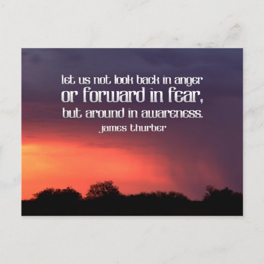 Bewusstsein Postkarte (Vorderseite)