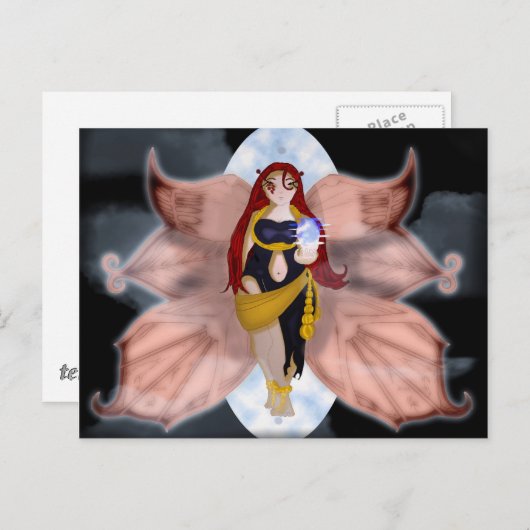 Bewusstsein Postkarte (Vorne/Hinten)