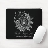 Bewusstsein Retro Sonnenblume Glaube Hoffnung Lieb Mousepad (Mit Mouse)