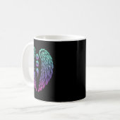 Bewusstsein Sie zählen Flügel Semikolon Kaffeetasse (Vorderseite Links)