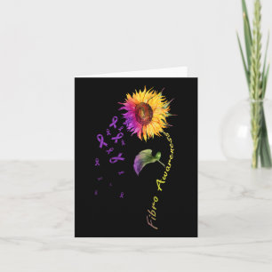 Bewusstsein Sonnenblume Fibro Karte