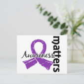 Bewusstsein spielt eine Rolle beim Sjogren-Syndrom Postkarte (Stehend Vorderseite)