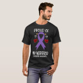 Bewusstsein, stolz auf meinen Krieger T-Shirt (Vorne ganz)