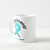 BEWUSSTSEIN Sucht-Erholung Kaffeetasse (Vorderseite Links)