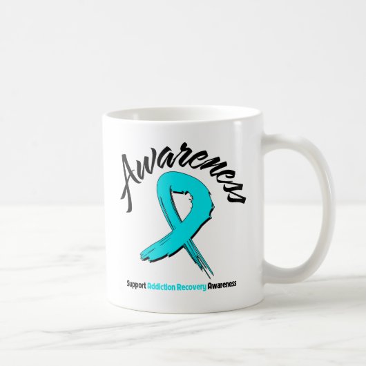 BEWUSSTSEIN Sucht-Erholung Kaffeetasse (Rechts)