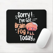 Bewusstsein und Fibro Fog Fibromyalgie Hirnnebel Mousepad (Mit Mouse)