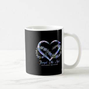Bewusstsein Vergiss mich nicht unendlich Herz Kaffeetasse