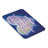 "Bewusstsein" Violet Crown Chakra Words Magnet (Rechte Seite)