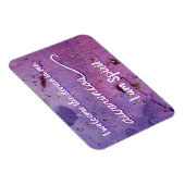 "Bewusstsein" Violet Crown Chakra Words Magnete (Rechte Seite)