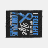 Bewusstsein Wasser das Gehirn kämpfte mein ganzes  Fleecedecke (Vorderseite (Horizontal))