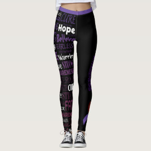 Bewusstsein/Worte ... Arachnoiditis Leggings