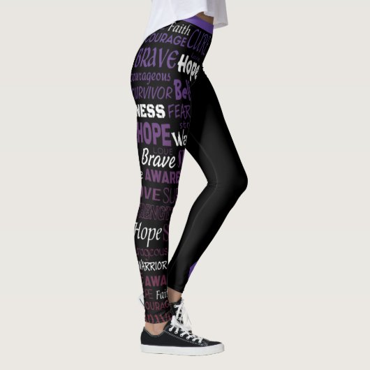 Bewusstsein/Worte ... Arachnoiditis Leggings (Rechts)