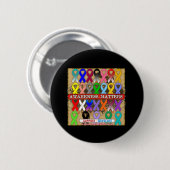Bewusstsein zählt - Krebsbänder Button (Vorne & Hinten)