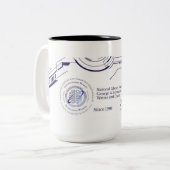 Bewusstsein zweifarbige tasse (Vorderseite Links)